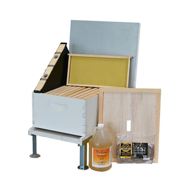 10 Frame Complete Hive Colony Combo, Painted, HK305, Mann Lake Ltd.