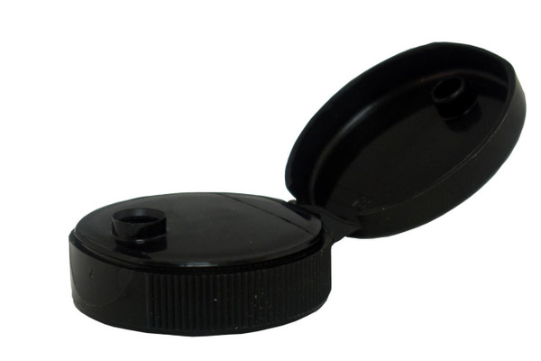 38 mm Black Flip Top Lids, case of 1700