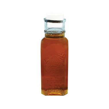 Glass Muth Jar 1 lb (453.59g) - 12 pack,CN125, Mann Lake Ltd.