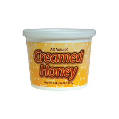Creamed Honey Tubs 1 lb - 24 pack,CN565, Mann Lake Ltd.