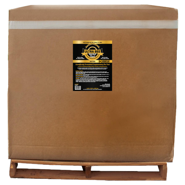 Mann Lake Ultra Bee Rocket Fuel Patties™ with Natural Pollen + Bio-Activator, 2100 lb