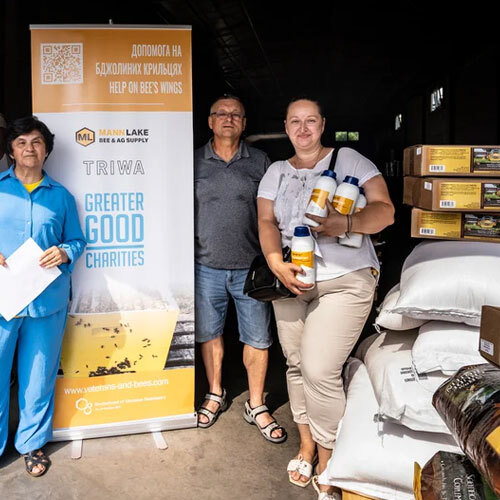 Mann Lake and Greater Good Charities Ukraine Beekeeper Support
