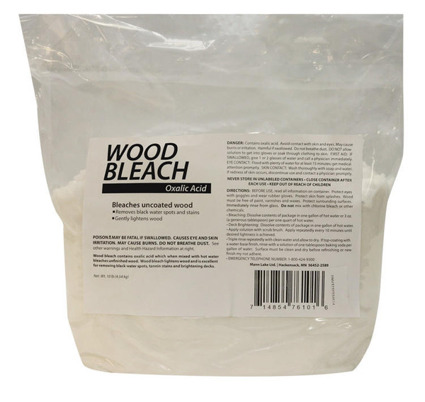 Oxalic Acid Wood Bleach,Z460, Mann Lake Ltd.