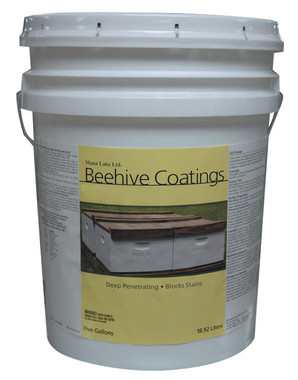 White Color Semi-Gloss Finish - 5 Gallons (18.93 l),PT828, Mann Lake Ltd.