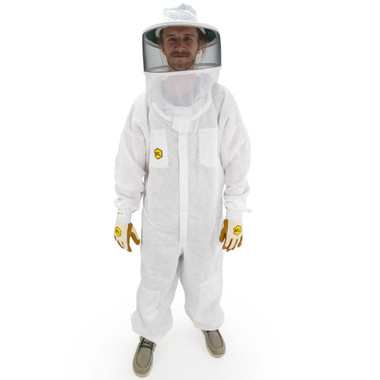 Vented Beekeeping Suit With Clear Vue Veil,Z336, Mann Lake Ltd.