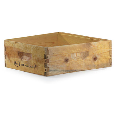 Assembled 6 5/8 10 Frame Commercial Grade Wax Dipped Honey Super, WP201, Mann Lake Ltd.